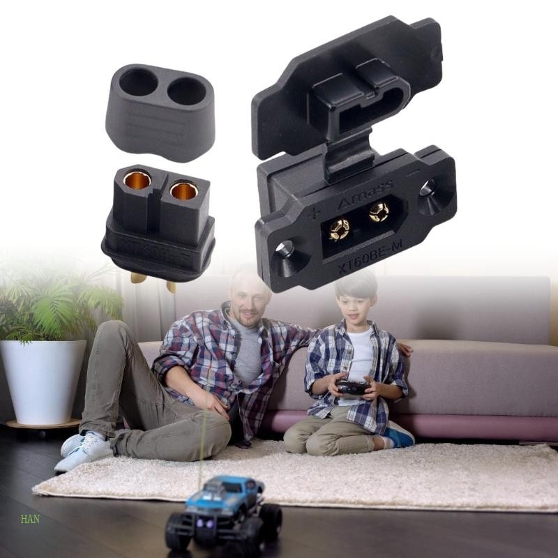 HAN XT60BE M Connector Caps Offers Fit and Easy Installation for Remote ...