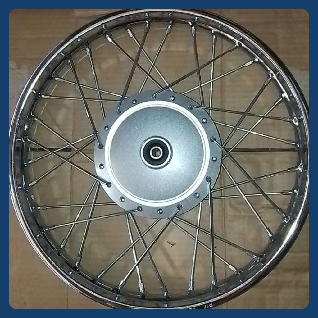 Front Hub Assembly TMX125 with 1.6x17 Rim | Takasago Rayos | Naka-Align ...