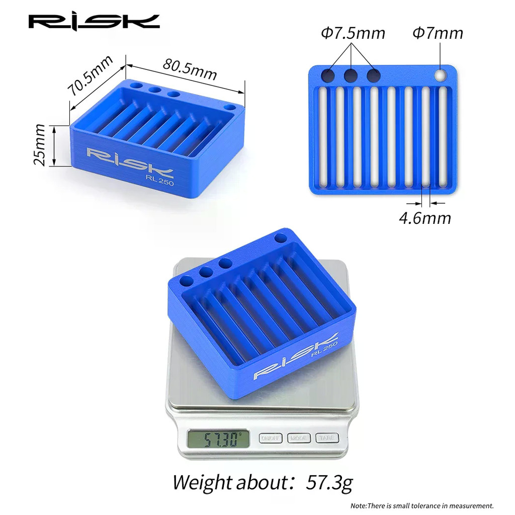 Risk Bicycle Spoke Nipples Arrangement Tool Box for Carbon Spoke Caps ...