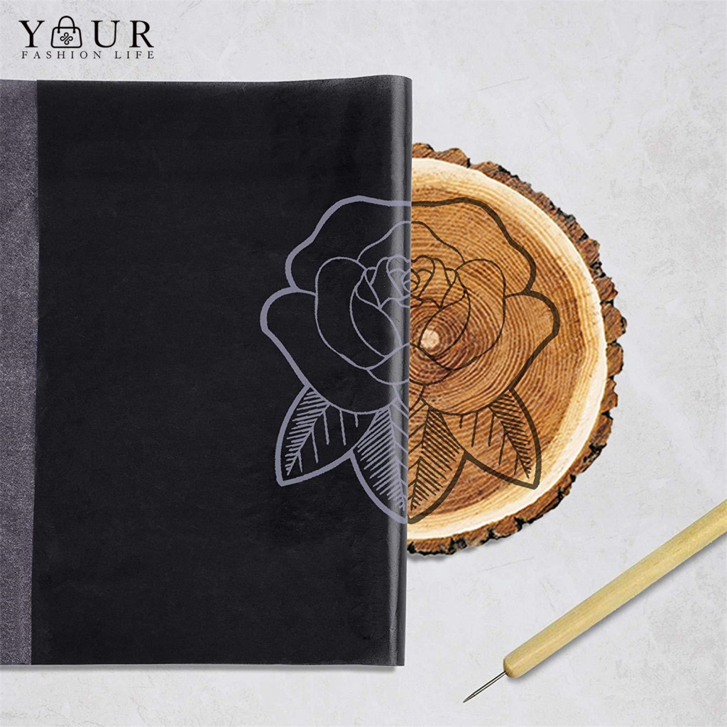 Youxp 100 Sheets Carbon Transfer Paper Clear Reusable Erasable Anti ...