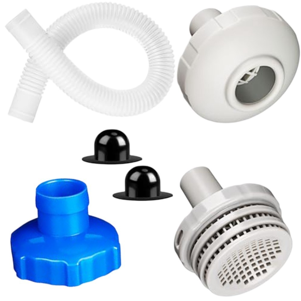Cleaning and Safety Pool Inlets Nozzle Strainer Hole Plug Skimmer Hose ...