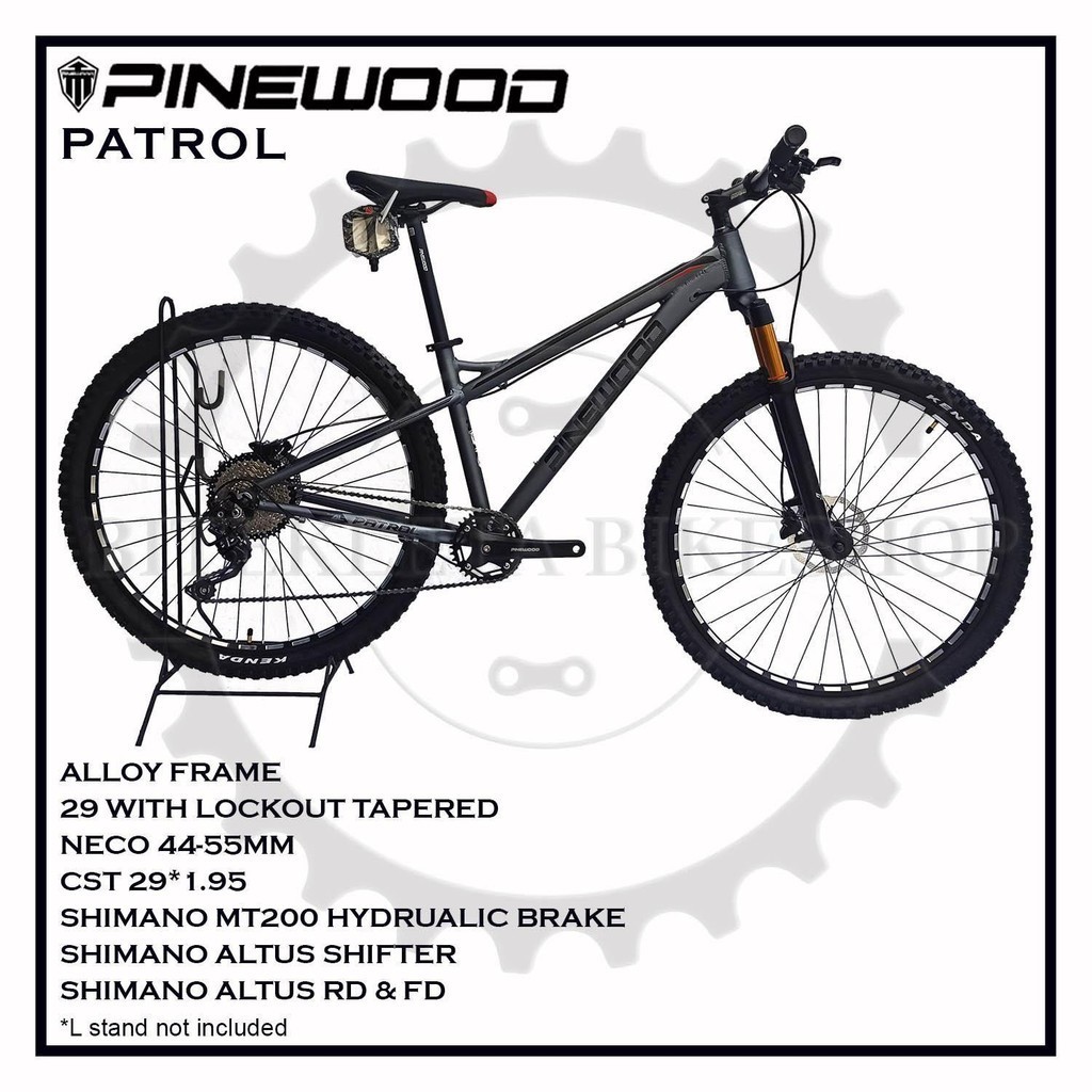 BITEKLETA BIKESHOP MOUNTAIN BIKE PINEWOOD PATROL 27.5 29ER Shopee Philippines