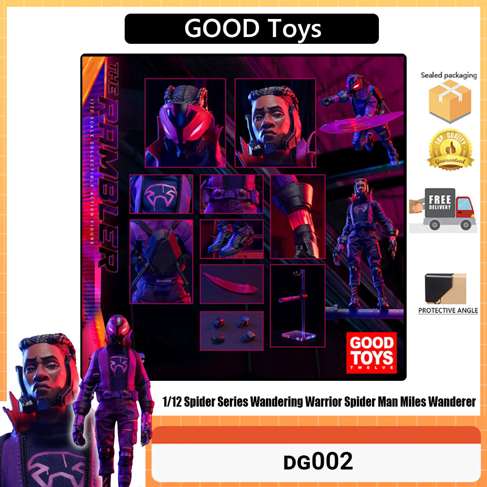 Good Toys 1/12 DG002 Spider-Man Series Wandering Warrior DG002 Action ...