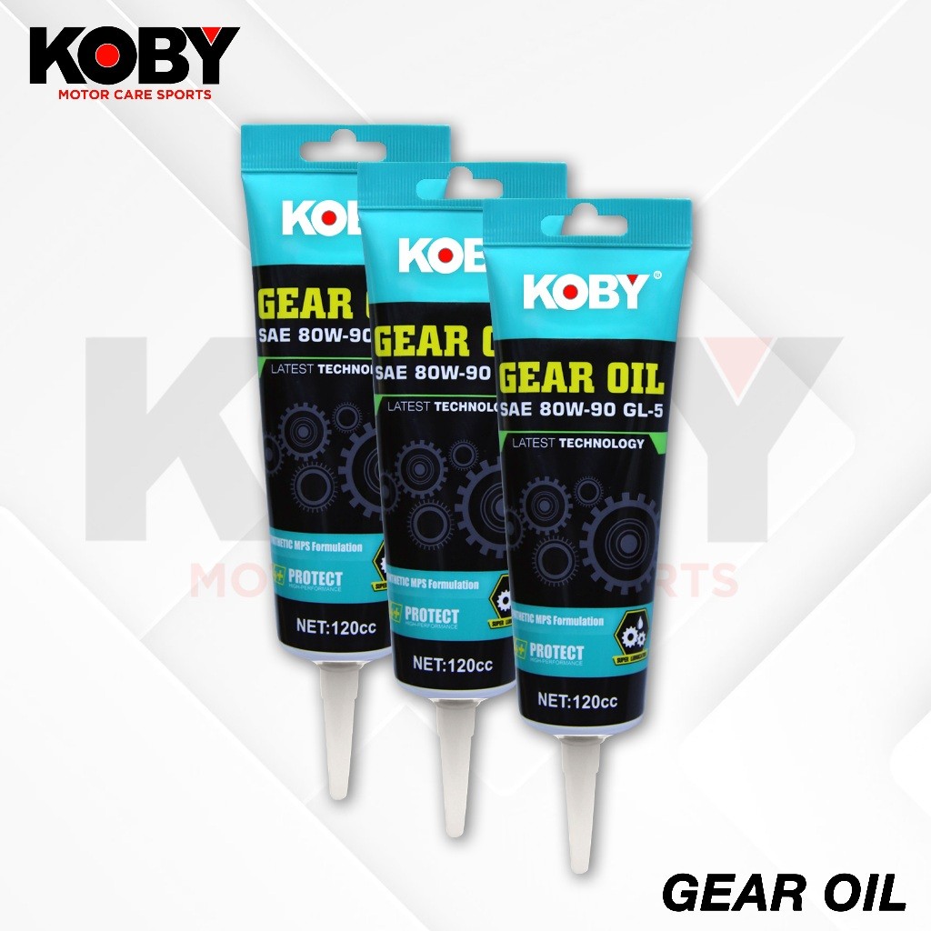 KOBY MOTOR CARE GEAR OIL SAE-80W-90 GL5 120CC | Shopee Philippines