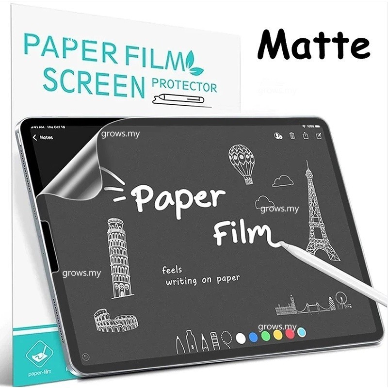 Paper Feel Screen Protector For Honor Pad 9 Pro 12.1 2024 Pad X8A 11"X8