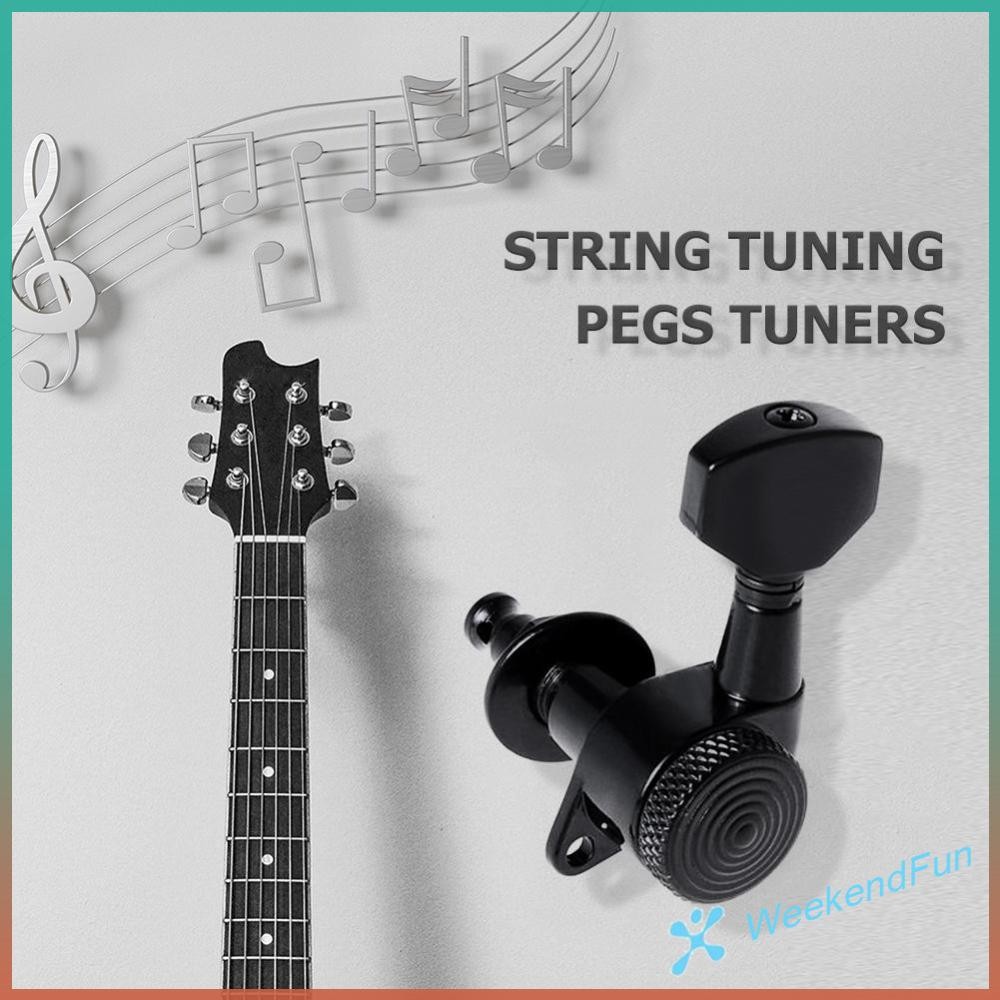 WE★ Guitar String Peg Locking Tuners Tuning Pegs Machine Heads Guitar