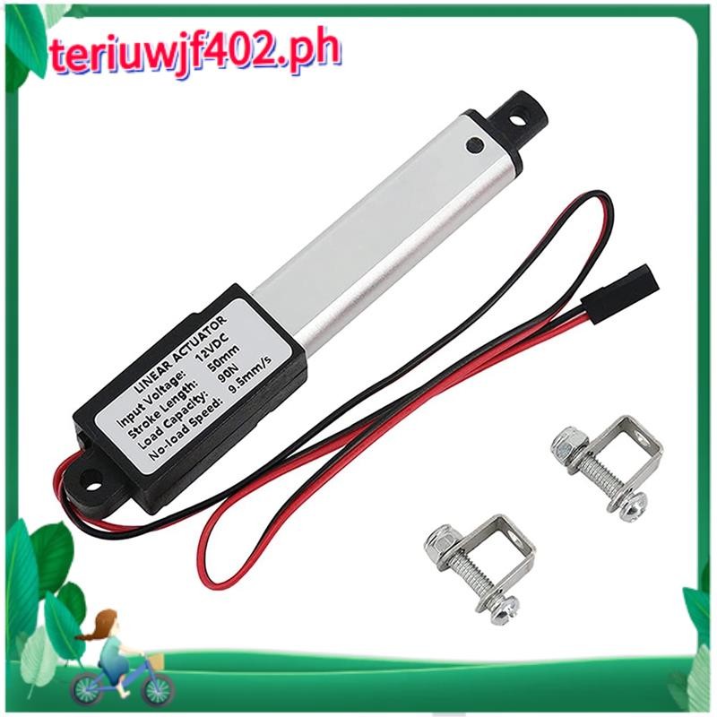 TI 】MicroLinear Actuator, 2 Inch Stroke, 90N/20.3Lb, Speed 9.5mm/S