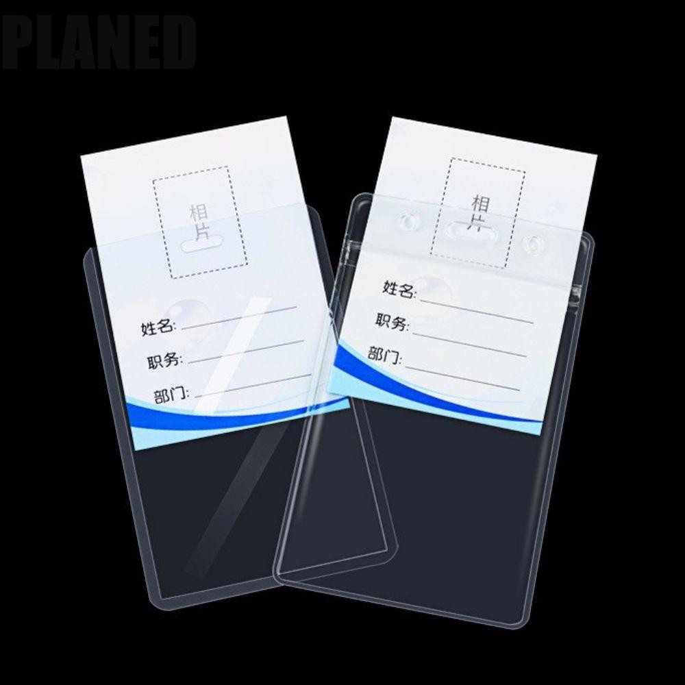 PLANED Work Card Protection Cover Transparent Portable Work Certificate ...