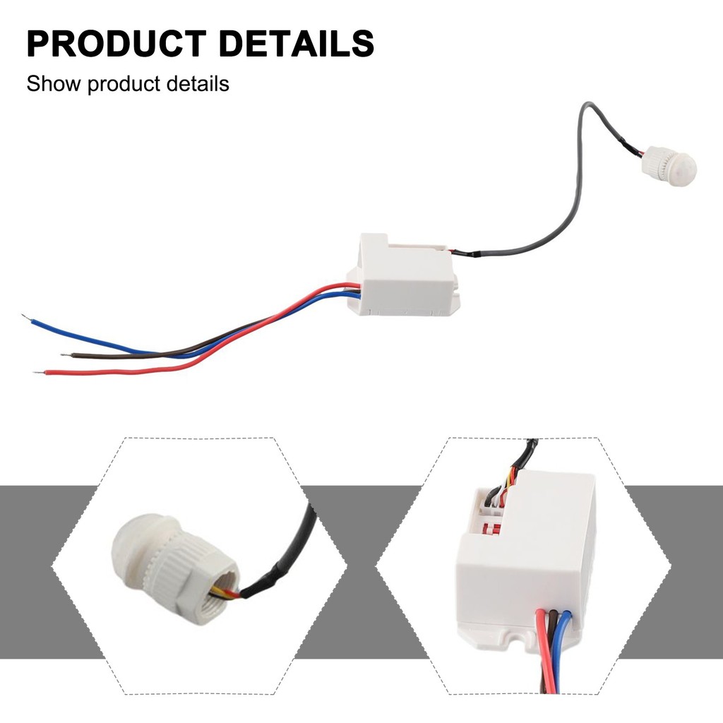 In stock For 360° Mini Recessed PIR Ceiling Occupancy Motion Sensor