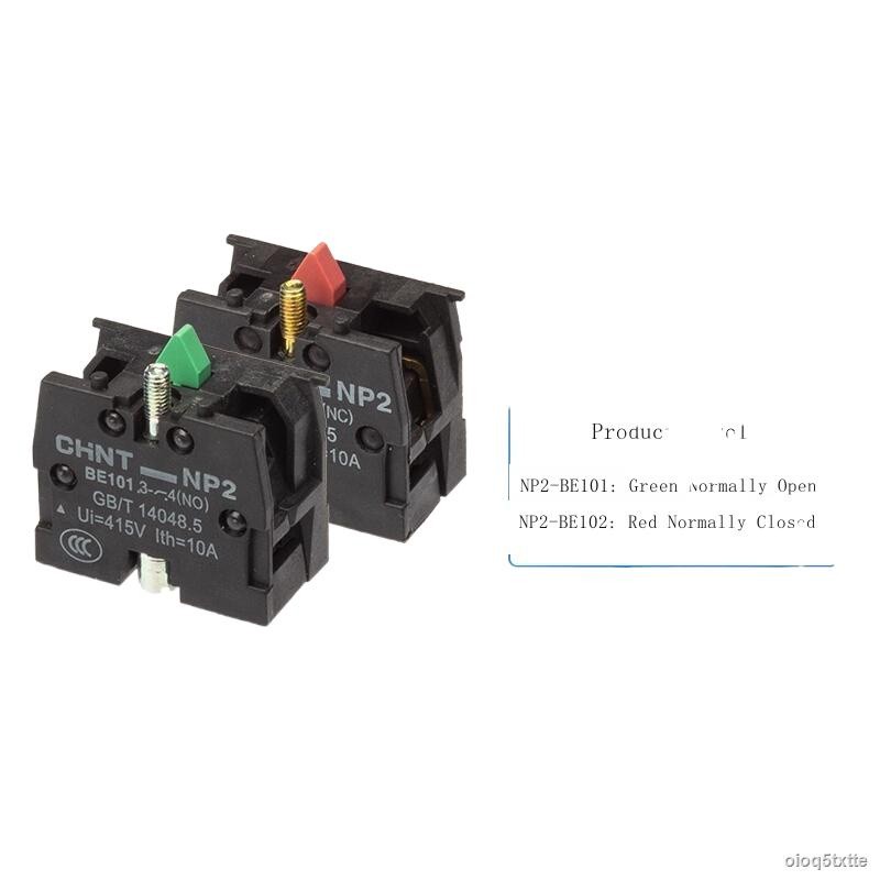 Zhengtai button switch accessories NP2 contact group NP2-BE101 one ...