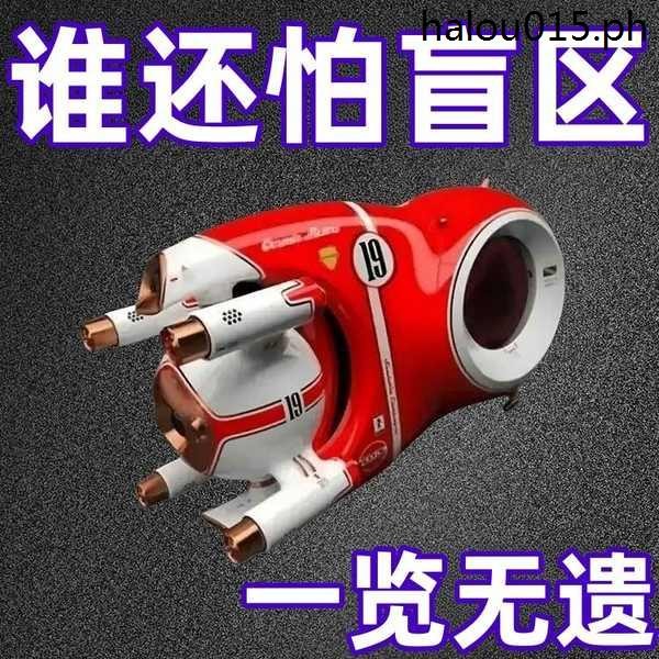 Car Reversing Rearview Mirror Small Round Mirror 360 Degree Rotating