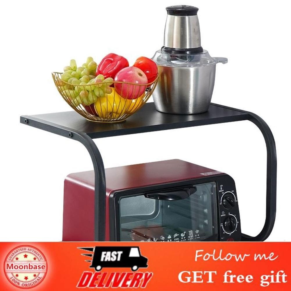 Moonbase Toaster Oven Shelf 2 Tier Countertop Microwave Rack Heavy Duty