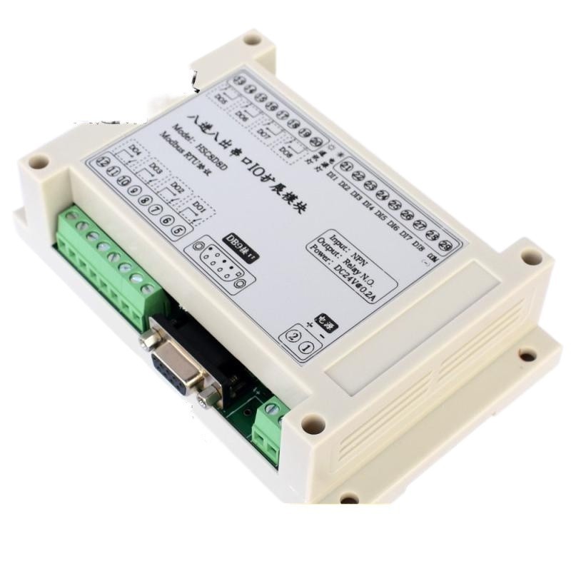 COD☆8 in 8 out serial control IO card serial relay modbus industrial ...