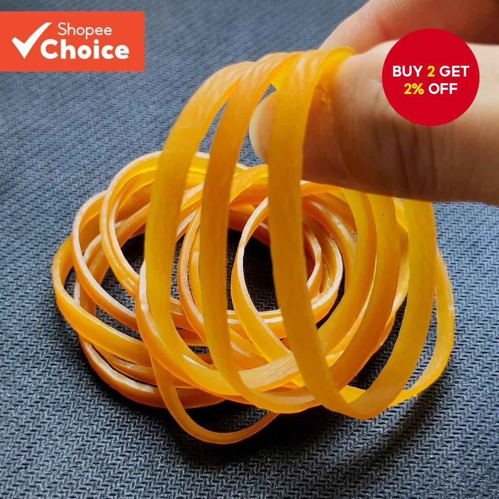 200Pcs 3.2 Inch Stretchable Sturdy Elastic Rubber Bands Fasteners ...