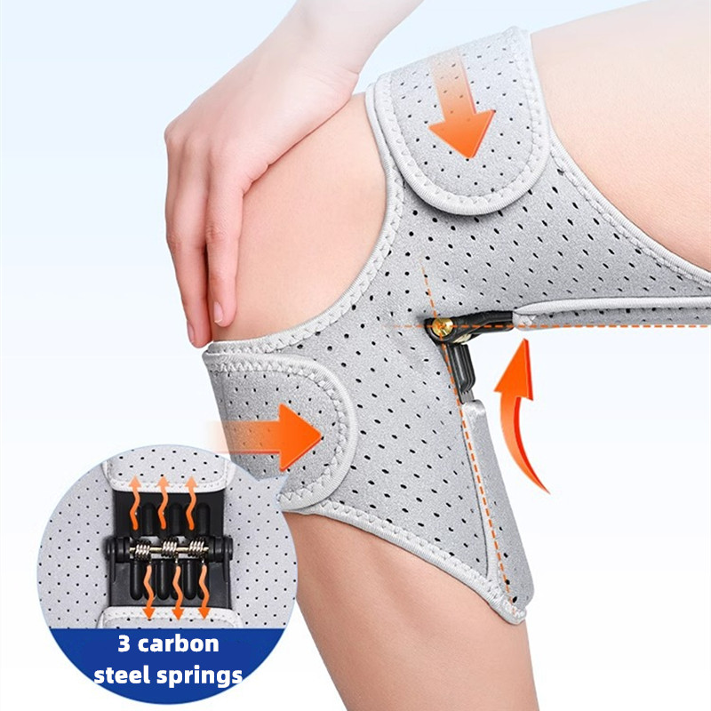 Knee Brace with Automatic Spring Knee Brace Device To Reduce Knee ...