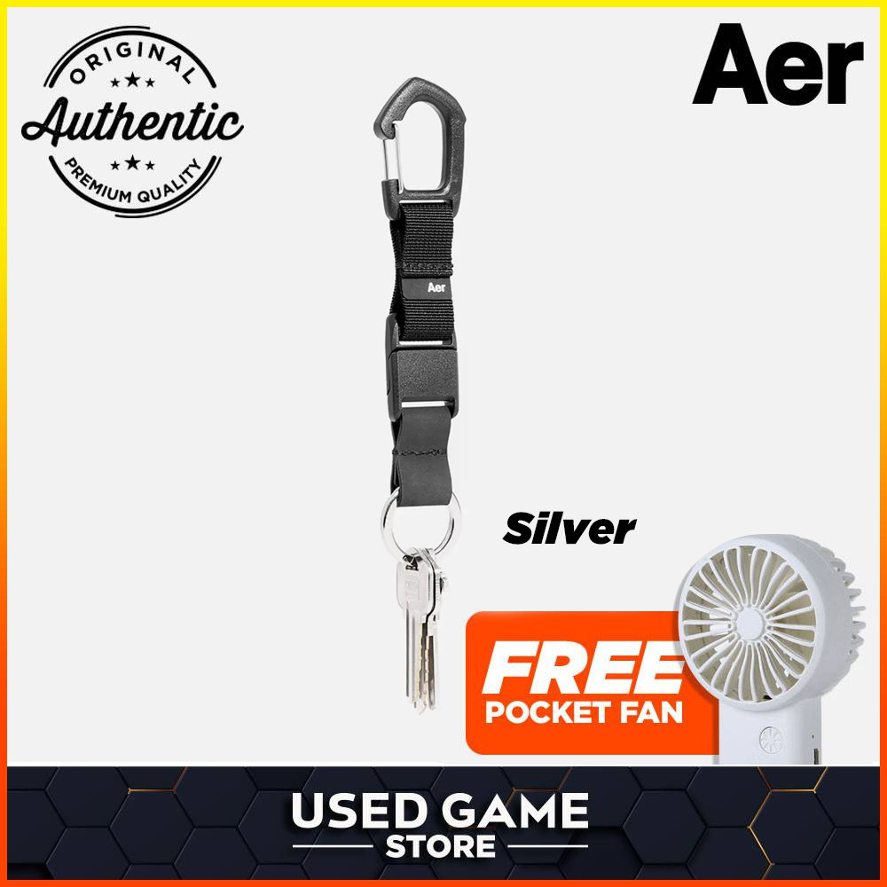 Aer Magnetic fastener Keychain Black / Silver | Shopee Philippines