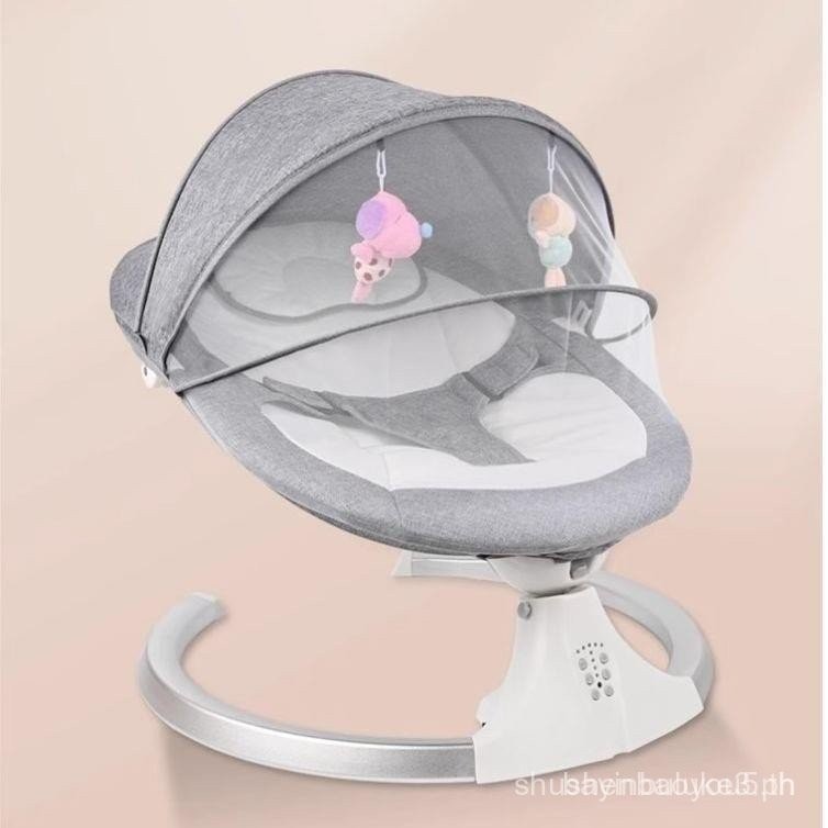 Electric Cradle Baby Bed Rocking Chair Baby Cradle Electric Relaxing ...
