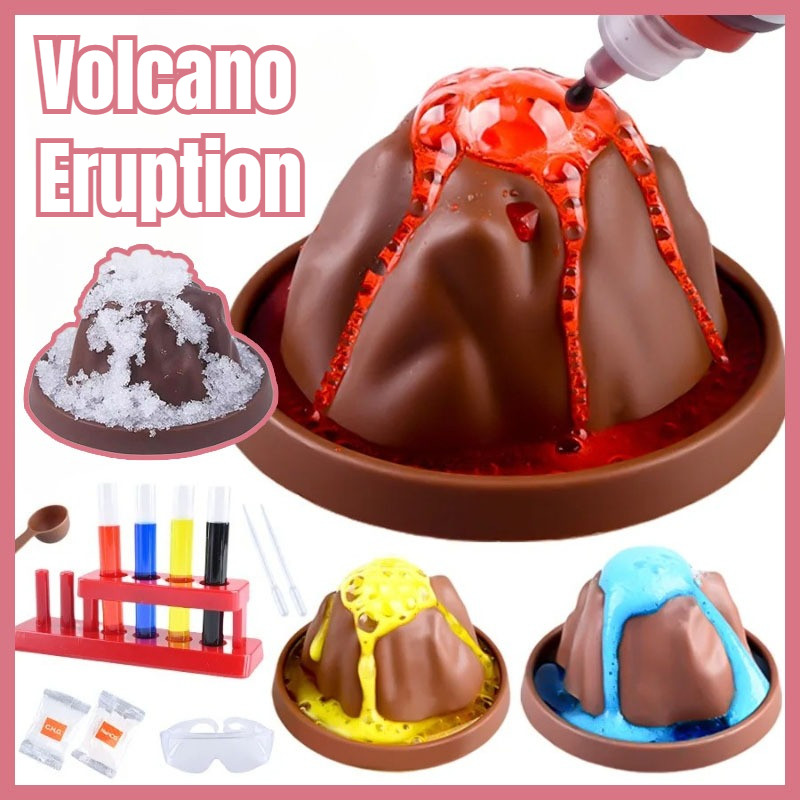 Volcano Eruption Kit Kid Science Kit Science Experiments Set Toy Snow ...