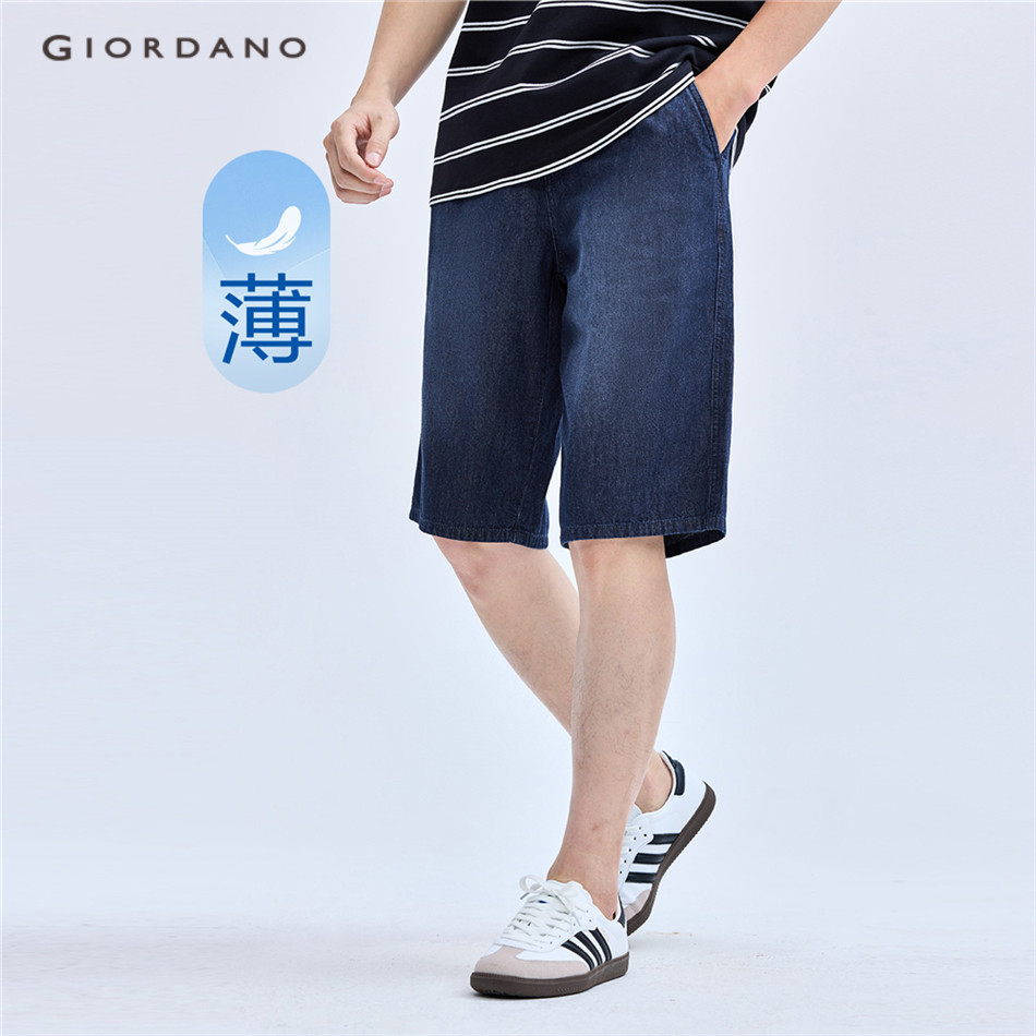 Mens lightweight denim shorts sale