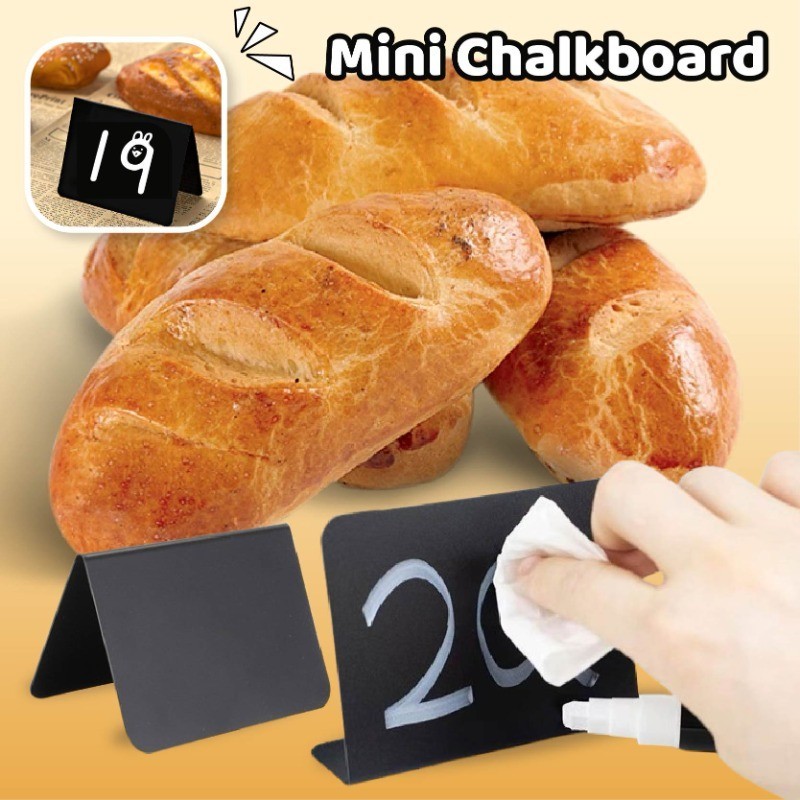 Mini Price Sign DIY Chalkboard Display Board Restaurant Food Signs ...