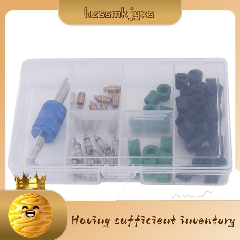 hzssmkjyxs 71Pcs A/C Air Conditioning Valve Core R12 R134A ...