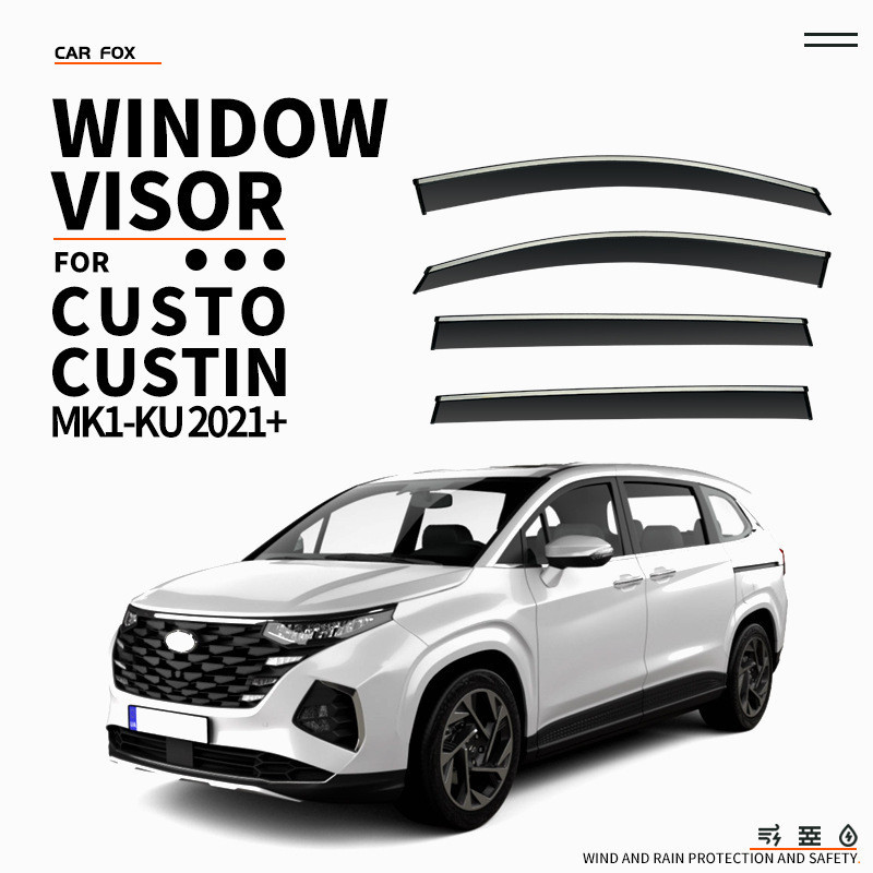 Suitable for Hyundai Custin Window visor Modified Hot Sale | Shopee ...