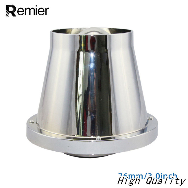 REM Universal Cold Air Filter 3" 76MM High Flow Air Intake Air Filter