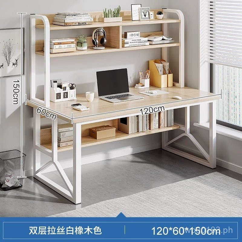 Internet Celebrity Desk Student Household Study Desk Bookshelf ...