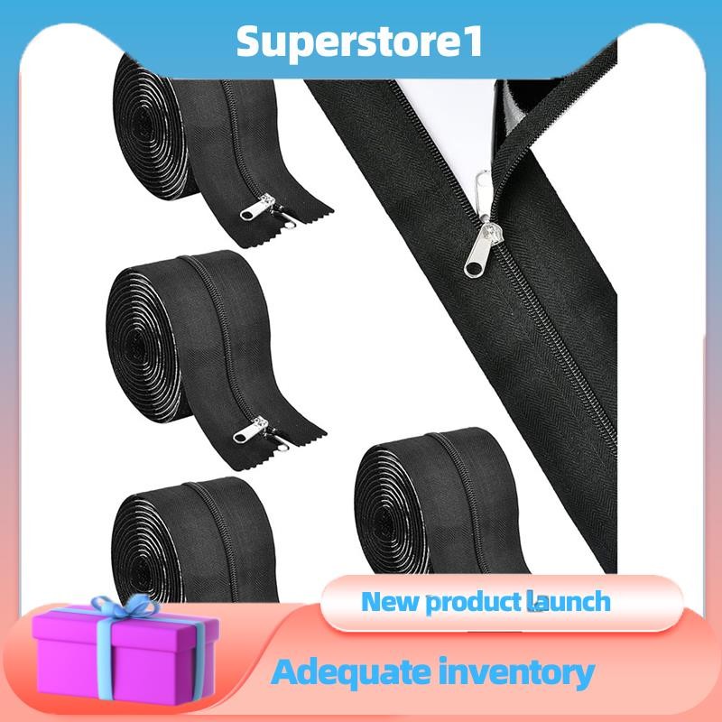 superstore1 4 Rolls of Heavy Duty Zippers,7inchx 3inch Dust Barrier