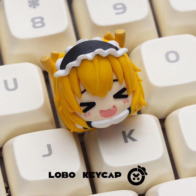 Kobayashi's Dragon Maid Connatal Unique Keycap Mechanical Keyboard ...