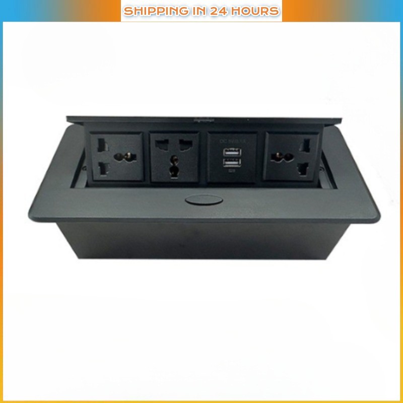 [Fast Deliver] Universal Plug-In Adapter POP UP 2 Universal Socket ...