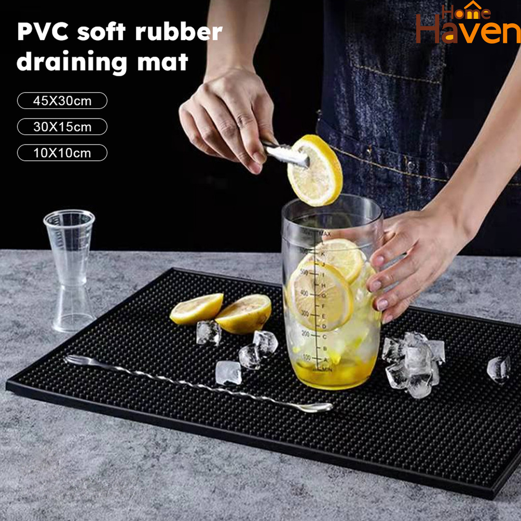 Bar Countertop Soft Rubber Mat Pvc Rubber Shock absorbers Bar Counter