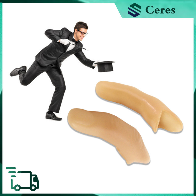Finger Magic Trick Fake Soft Thumb Magia Toy Mentalism Performing Magic ...