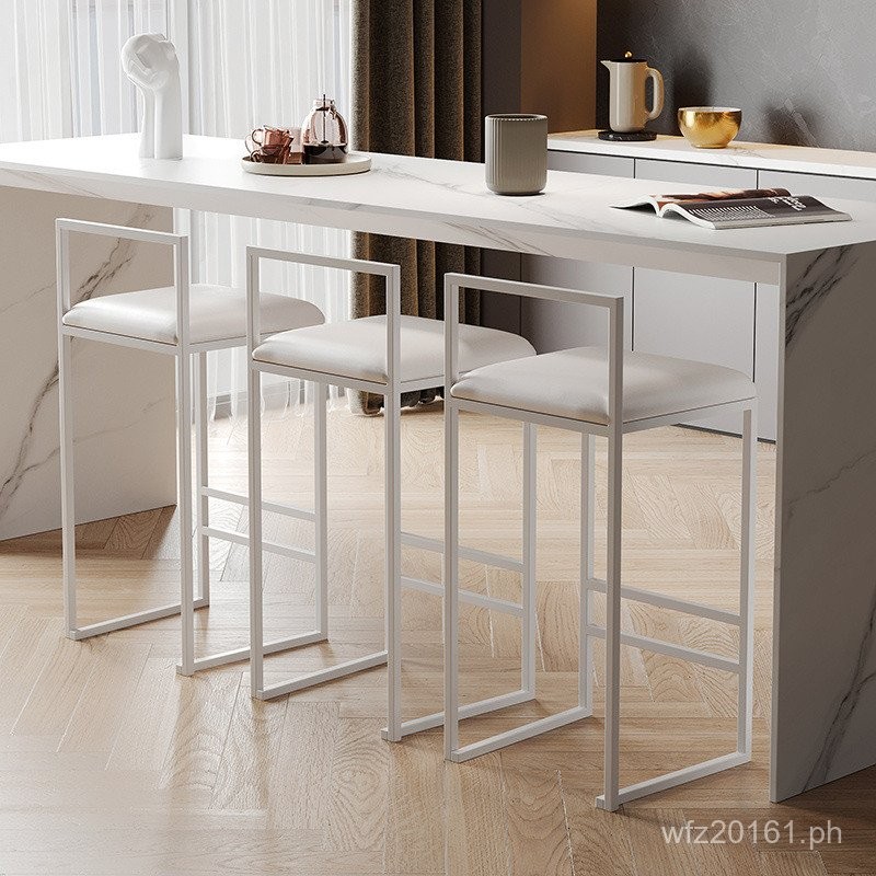 Bar Stool Modern Simple Home Use Front Desk Chair High Stool Bar ...