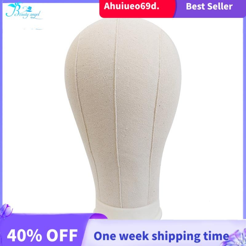 Mannequin Canvas Head for Hair Extension Lace Wigs Making and Display ...