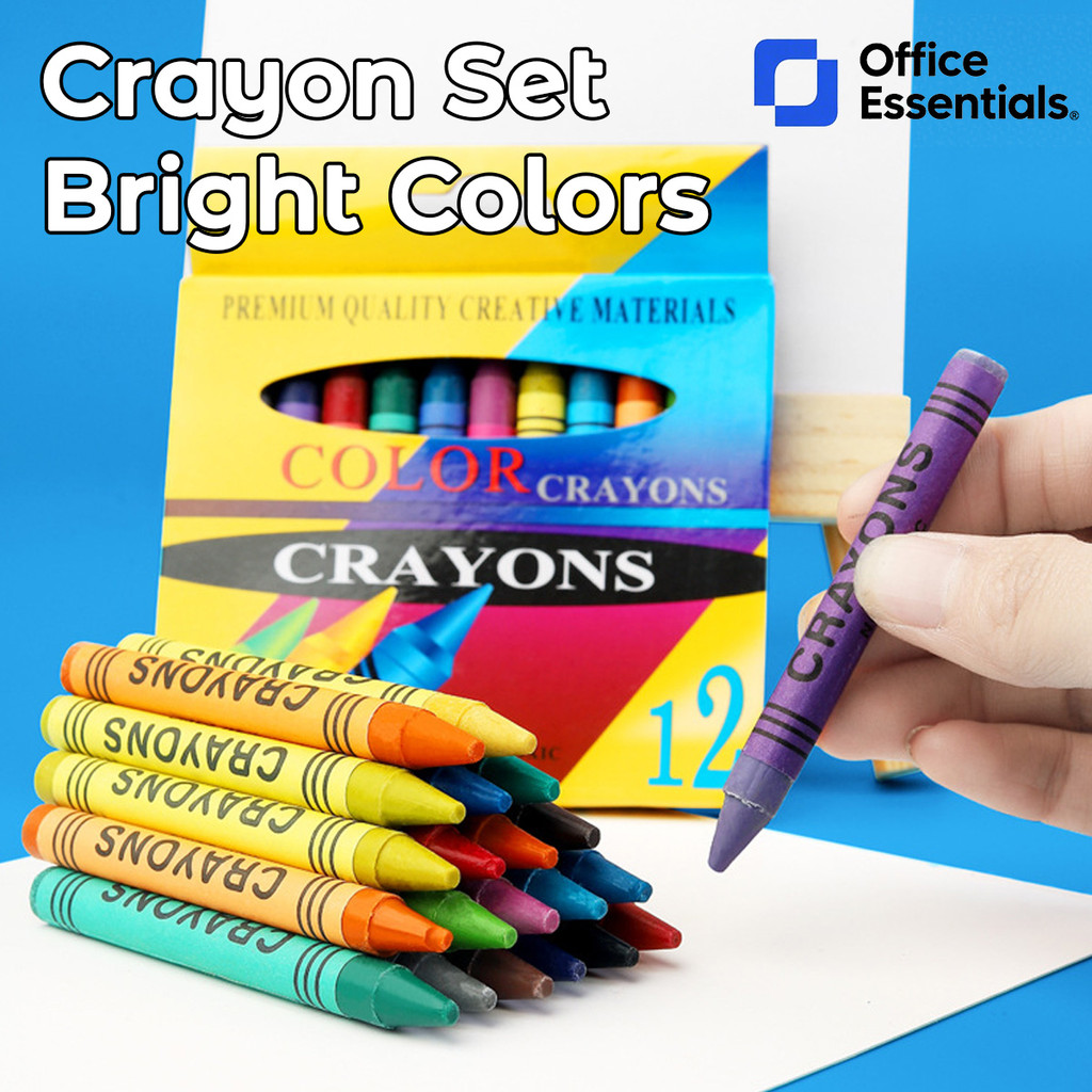 6/8/12/24 Colors Set Generic Crayon Crayons Set School Supplies Art ...
