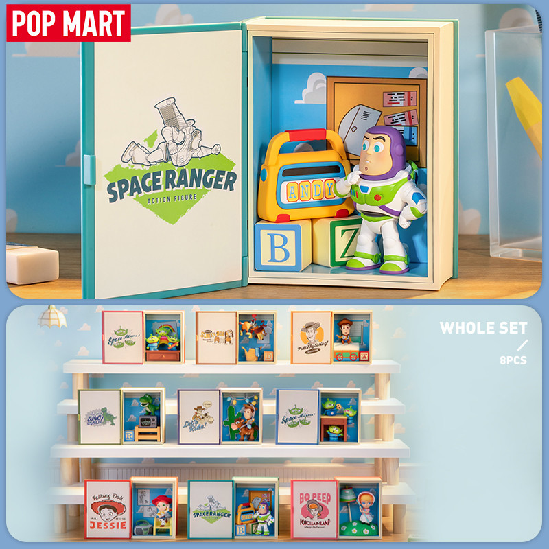 POP MART Disney Pixar Toy Story: Andy's Room Series Scene Sets 1PC/8PCS ...