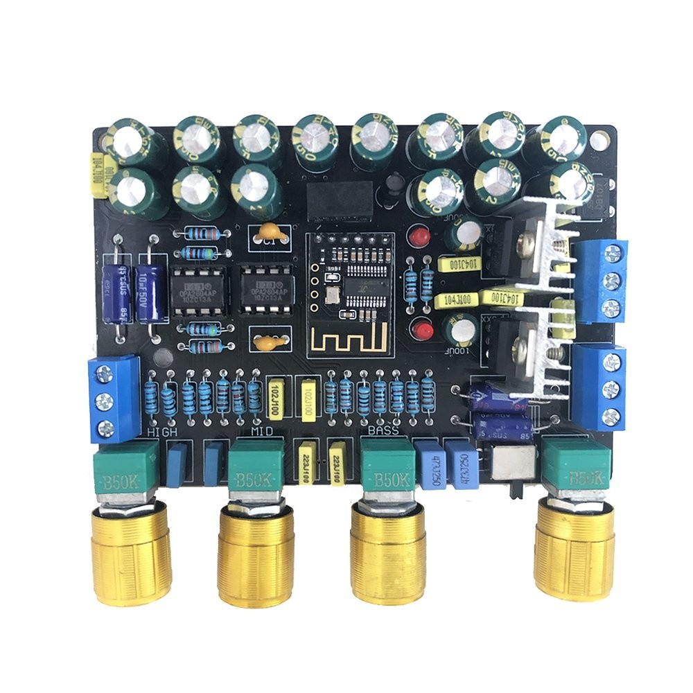 RQNvarcher Bluetooth HIFI Preamp Tuning Board 2.0 Channel Lossless 5532 ...
