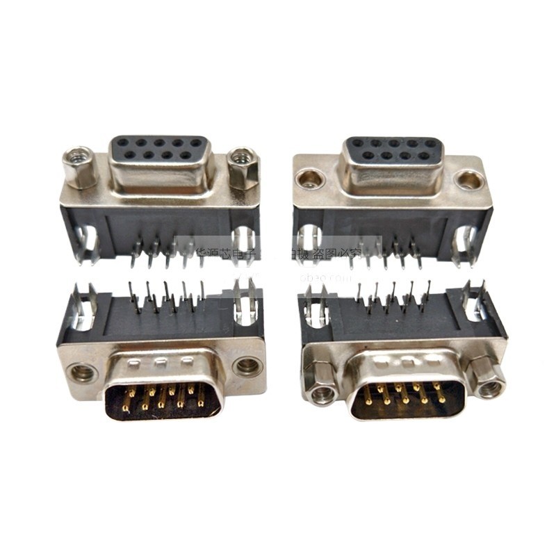Dr9 Rivet Male Head Female Head DB9 Soldering Plate Type 90 Degree ...