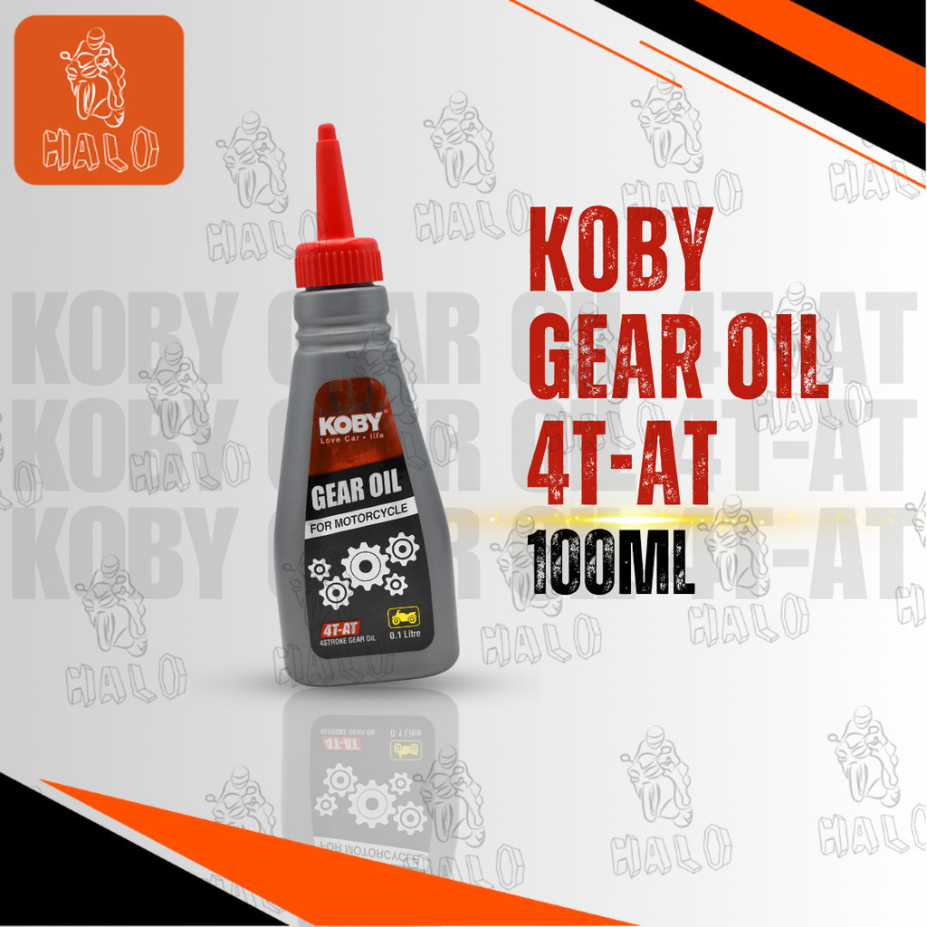 [HALO MOTORS] KOBY MOTORCYCLE GEAR OIL 4T-AT 100ML | Shopee Philippines