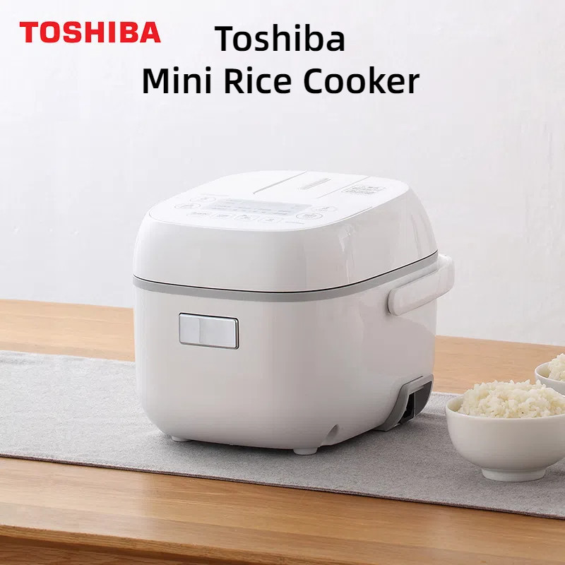 Toshiba Japan Toshiba Mini Rice Cooker Small Household Multifunctional  One-Person Rice Cooker 1-2 People Smart Appointment