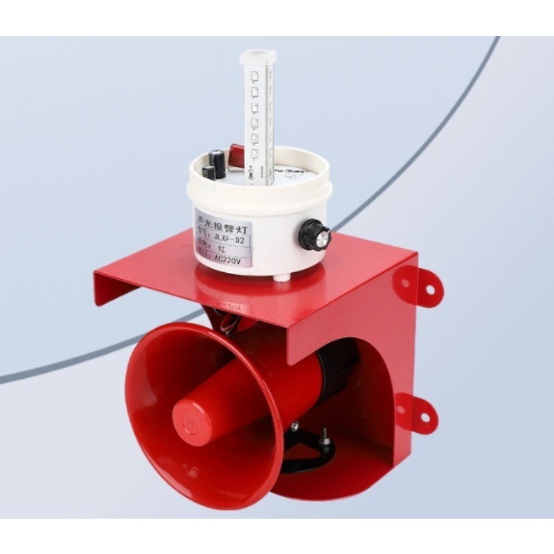 Fire Alarm LED Emergency Warning Light Voice and Light Alarm Strobe ...
