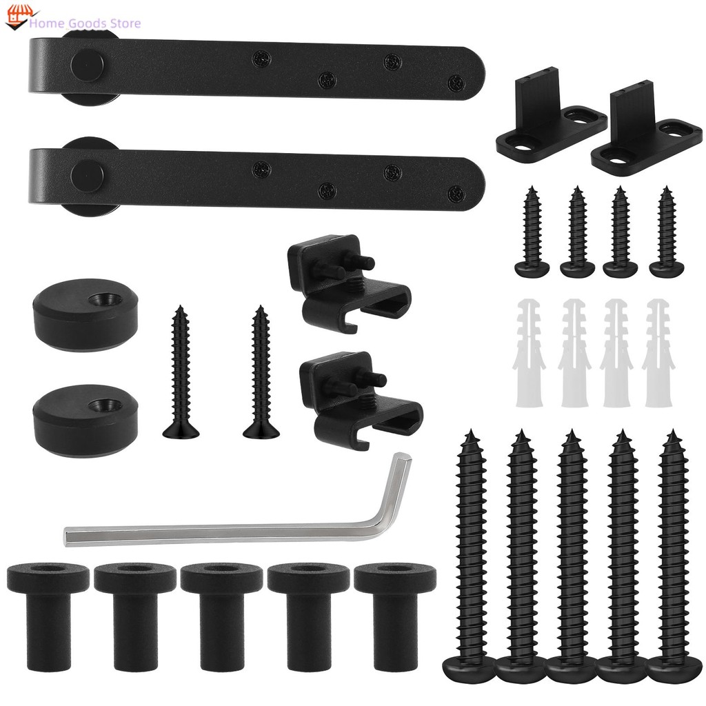 Sliding Barn Door Hardware Kit Carbon Steel Mini Cabinet Door Rail ...