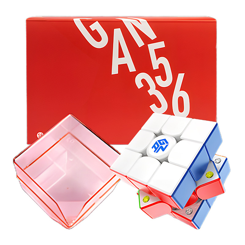GAN 356 M 3x3x3 Magnetic Magic Speed Cube Stickerless Gan 356 M Professional Fidget Toys GAN 356 M Le Cubo Magico Puzzle  26