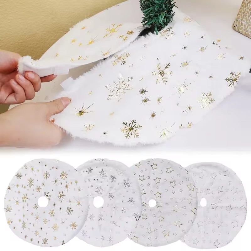 Christmas Decoration Products 38CM Christmas Tree Floor Skirt Faux
