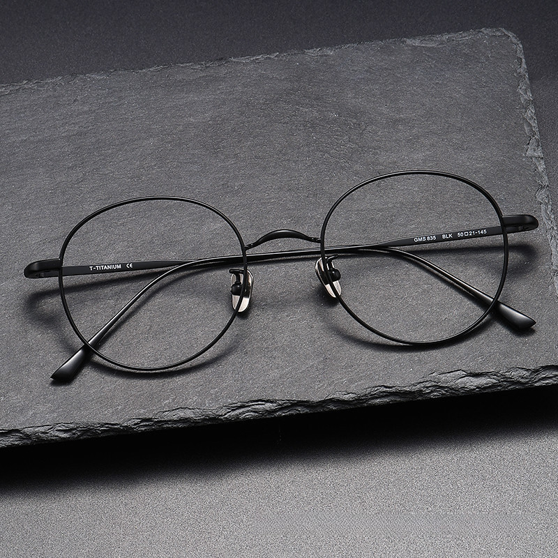 Eyewear Frames Japanese Eyeglass Frames Ultra Light Pure Titanium