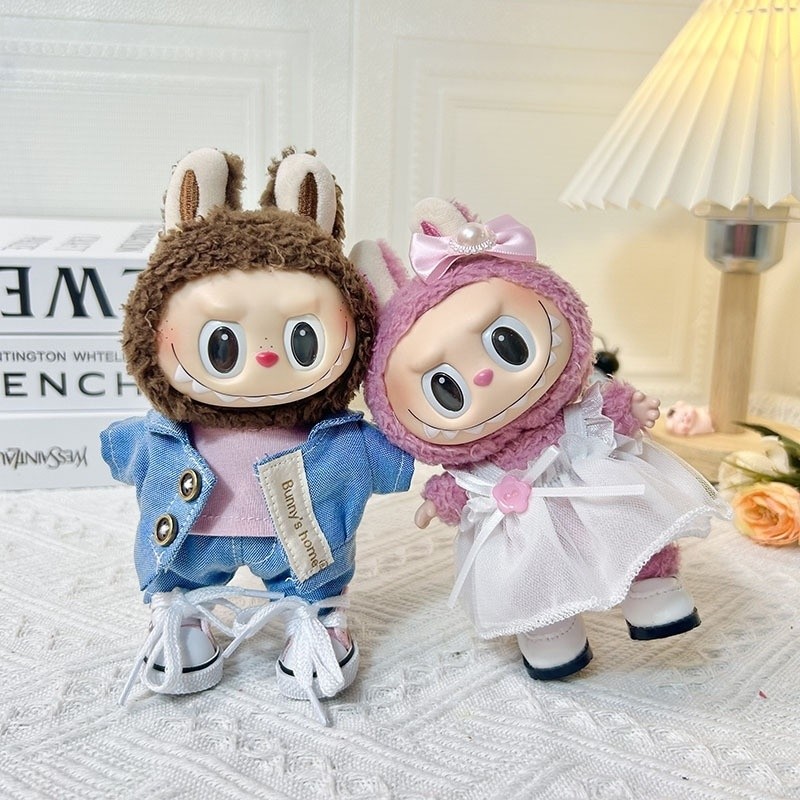 New labubu Baby Clothes Baby Clothes 17cm Doll labubu Baby Clothes ...