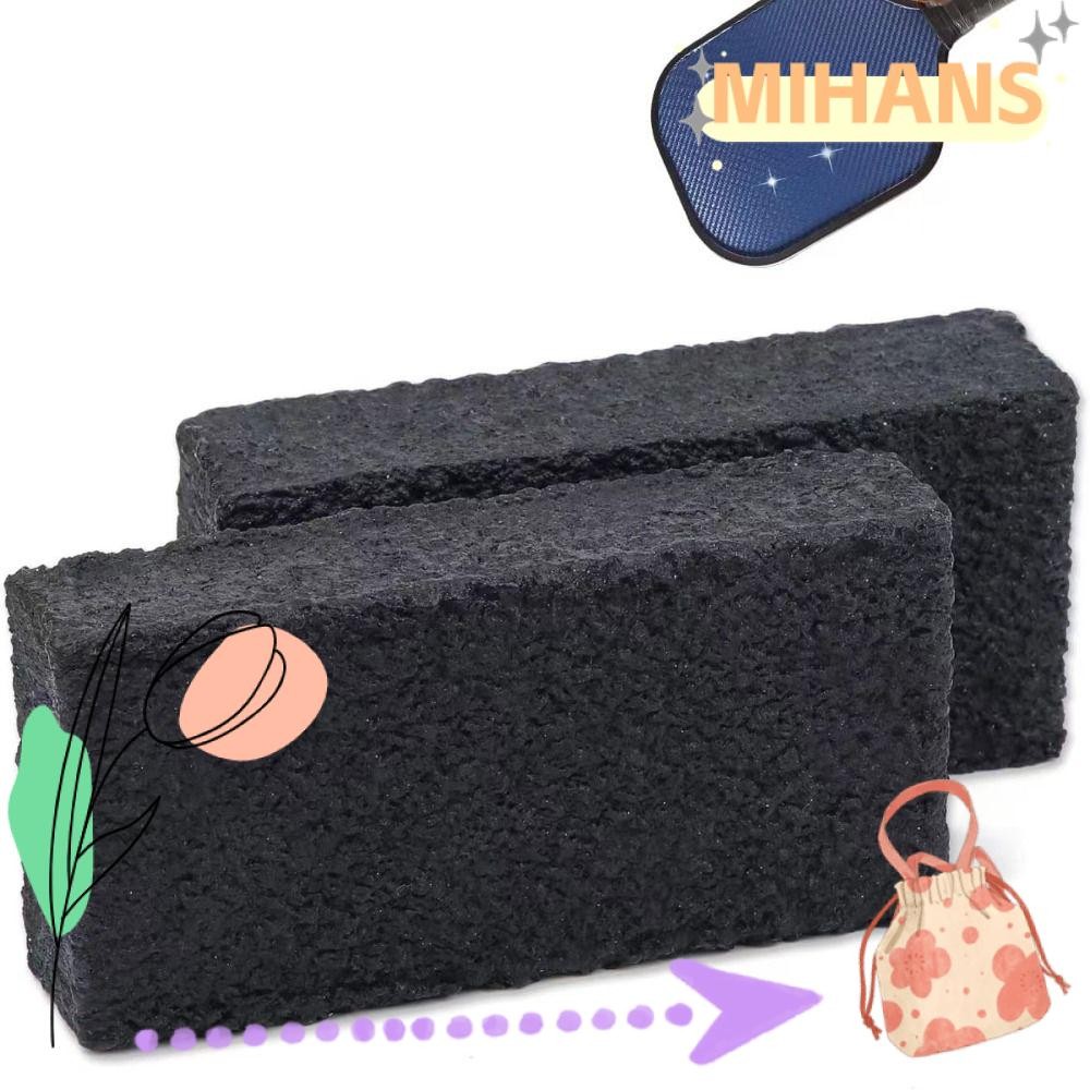 MIH Pickleball Racket Eraser, Black Multisize Paddle Rubber Cleaner