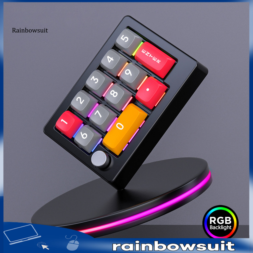 [RB] Pc Keyboard Numeric Keypad 13-key Macro Programmable Mechanical ...