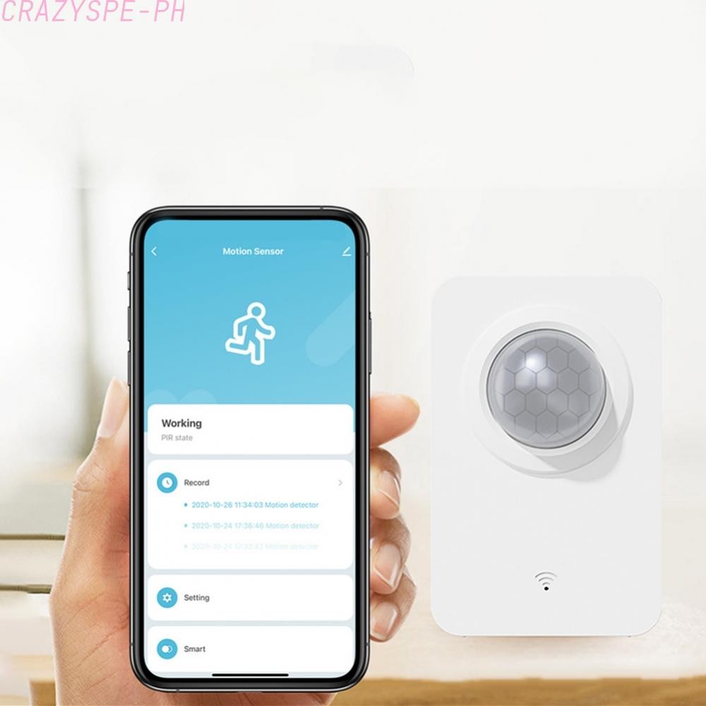 Motion Detector Alarm 128° Wideangle Detection Lifespan Of 1 Year New